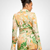 TRINITY WRAP TIE ROMPER