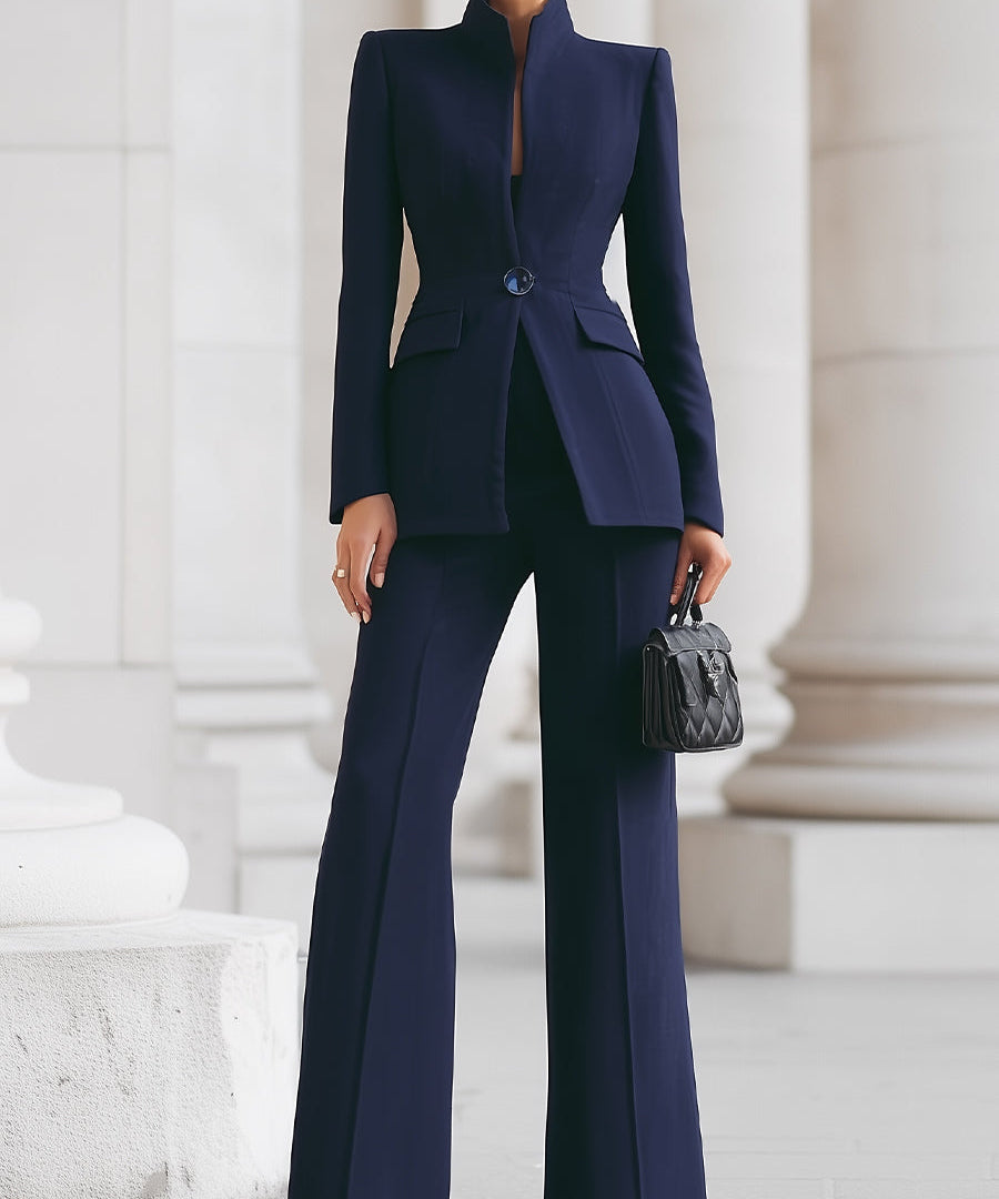 Αντριάνα| Κομψό κοστούμι με σακάκι και παντελόνι