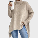 Αριάδνη - OVERSIZED ΠΛΕΚΤΟ ΖΙΒΑΓΚΟ ΜΠΛΕ