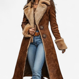 Σοφία - Μαλακό παλτό από γούνα