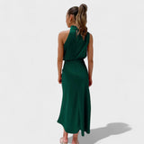 Alba - Φόρεμα Σατέν Πολυτέλεια