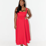 Amélia™ | Ατμοσφαιρικό και Ρομαντικό Midi Φόρεμα