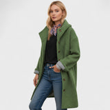Ολίβια - Κομψό παλτό από μαλλί